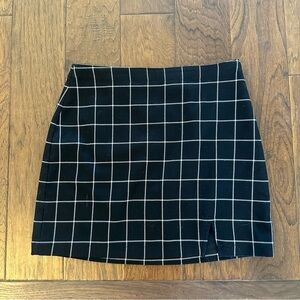 EUC Abercrombie and Fitch windowpane skirt